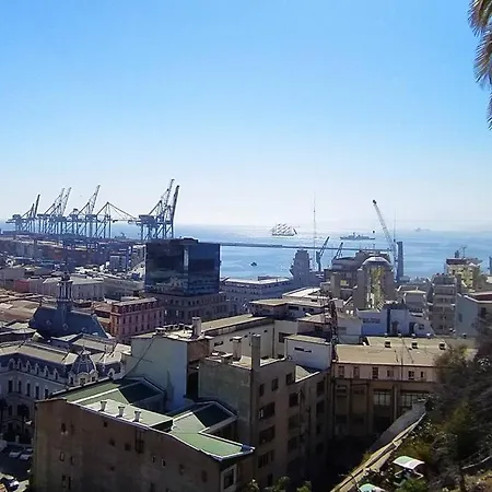 Gran Departamento En Cerro Alegre Con Unica Vista Al Puerto Apartment Valparaiso Exterior photo